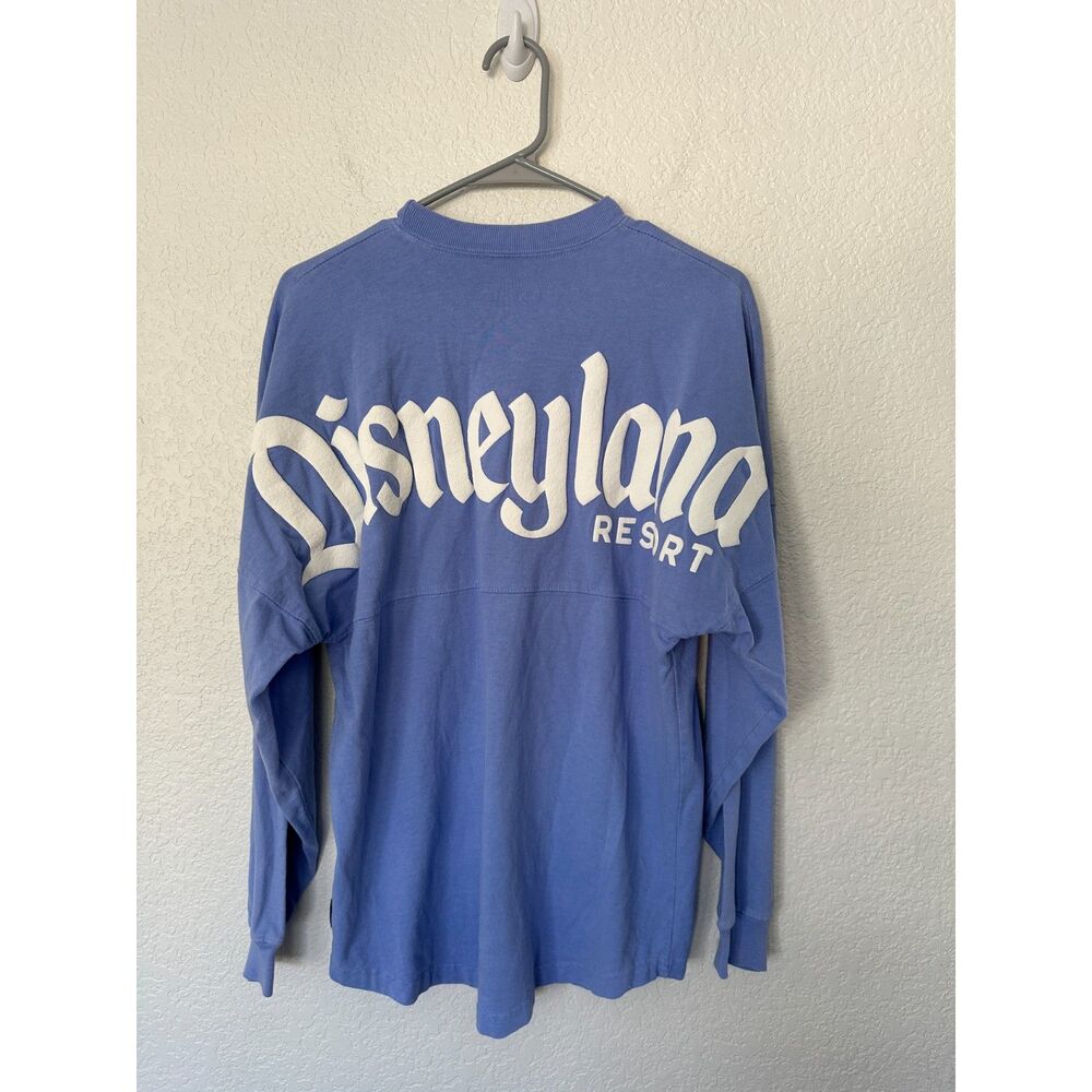 Disneyland Spirit Jersey Long Sleeve Shirt Blue Size XS